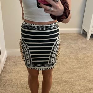 LF Angel Biba size 6 (XS) mini skirt with studs